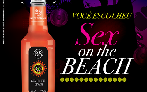 Sex On The Beach será o novo sabor da linha de drinks prontos