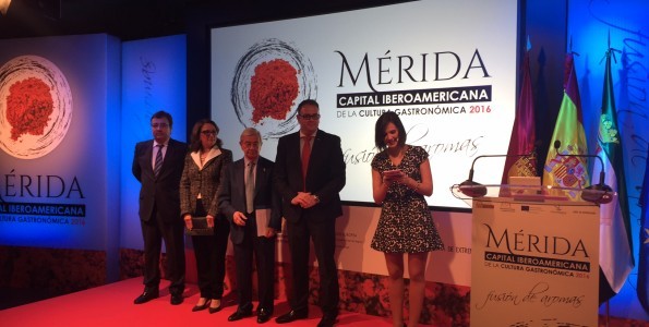 Apresentação de Mérida como Capital Iberoamericana de Gastronomia