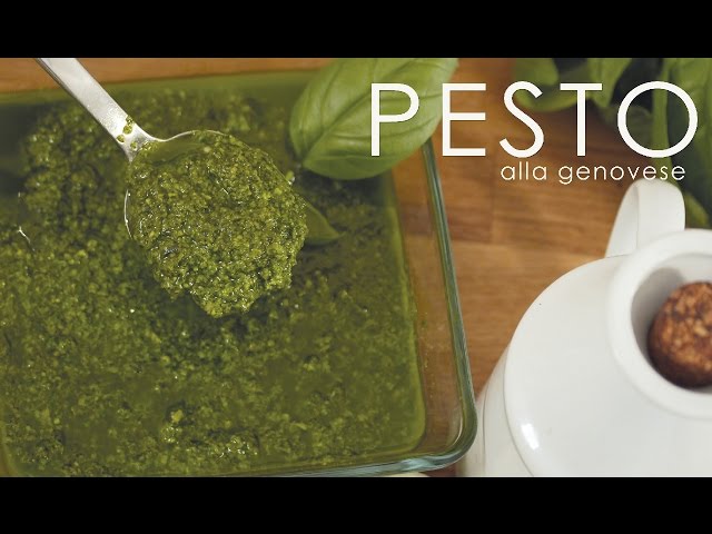 Aprenda a fazer o molho Pesto alla Genovese original